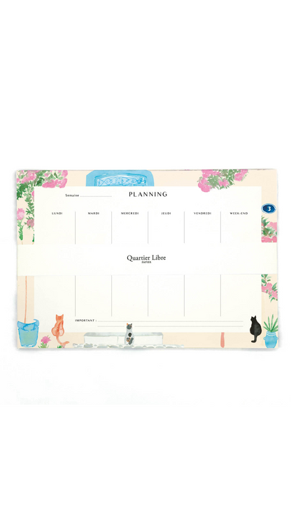 Semainier - QUARTIER LIBRE