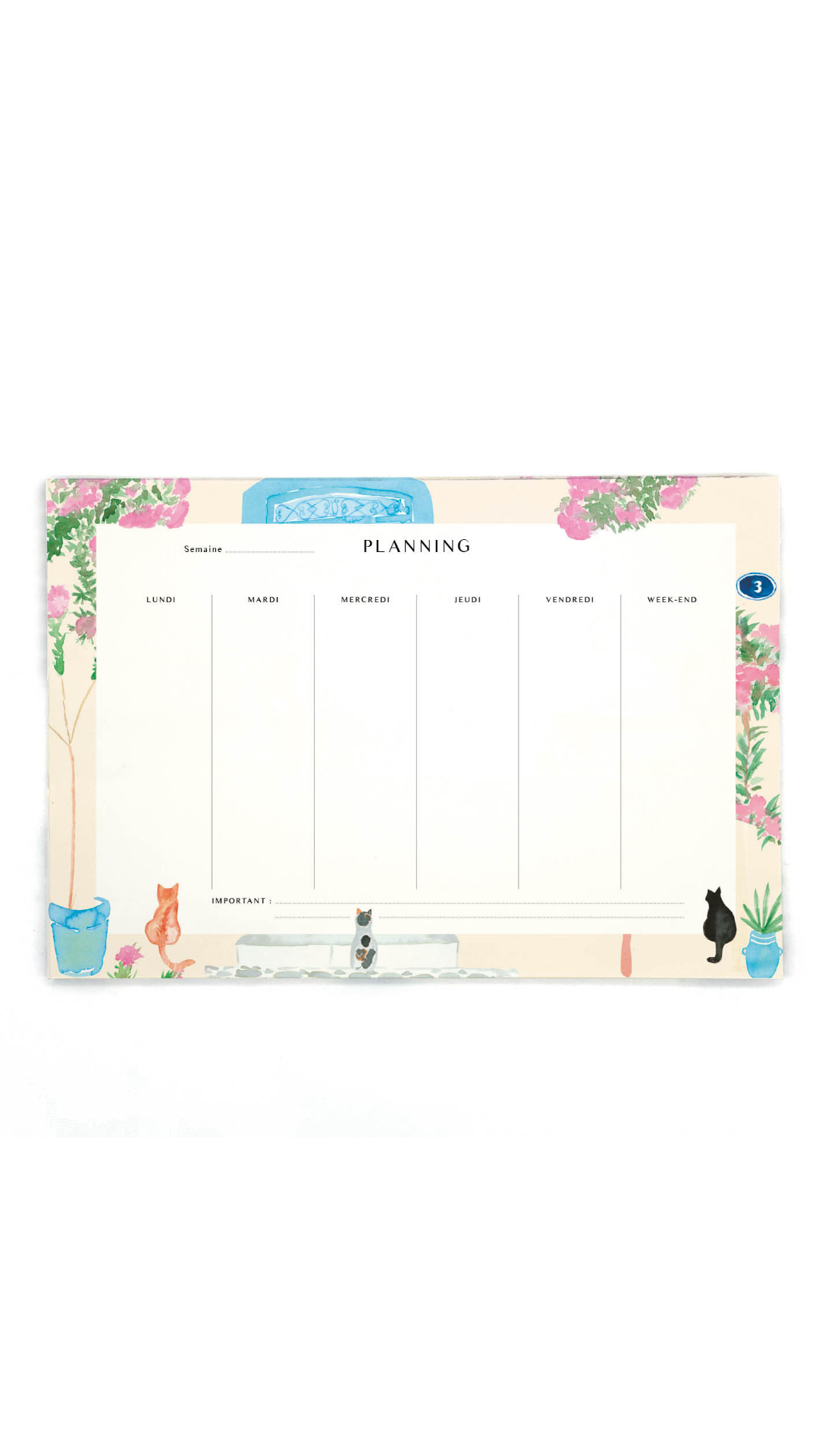 Semainier - QUARTIER LIBRE