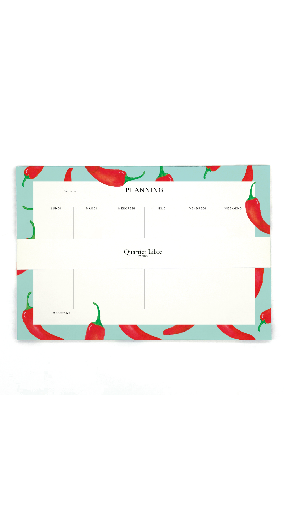 Semainier - QUARTIER LIBRE