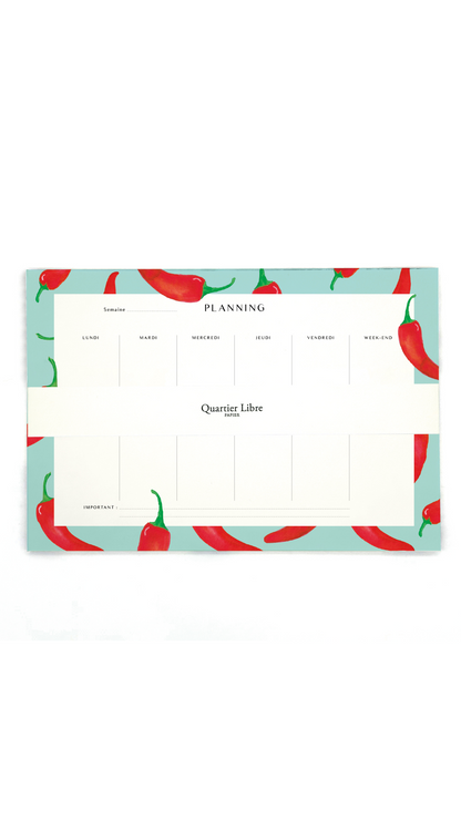 Semainier - QUARTIER LIBRE