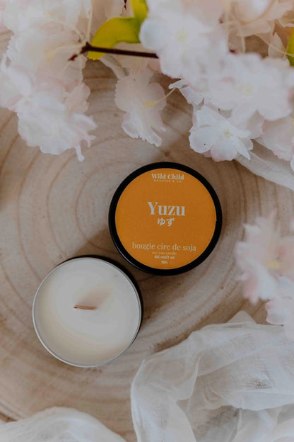 Petite bougie parfum yuzu