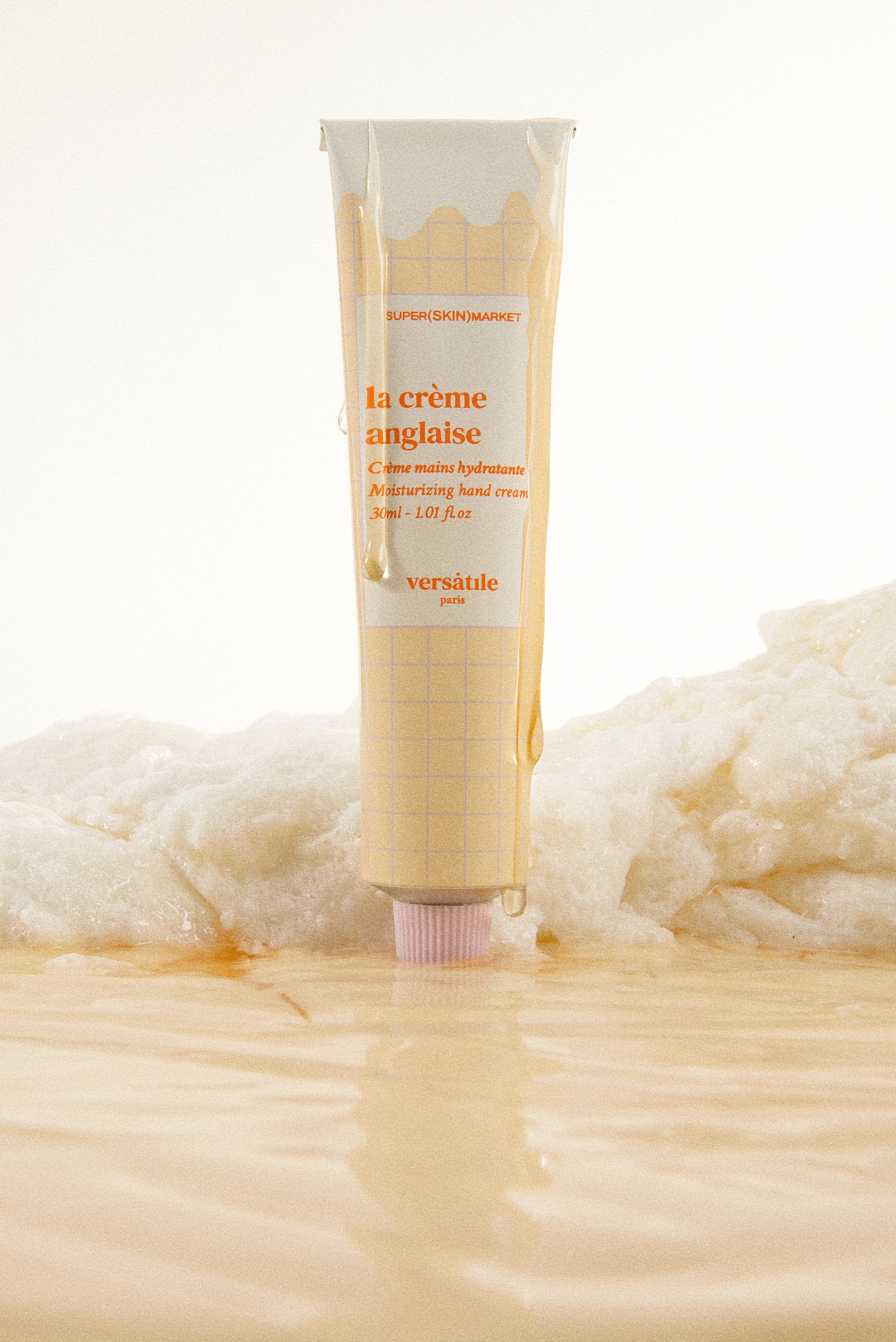 Tube crème hydratante main