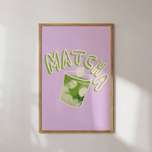 Affiche Matcha - STUDIO DOLCI