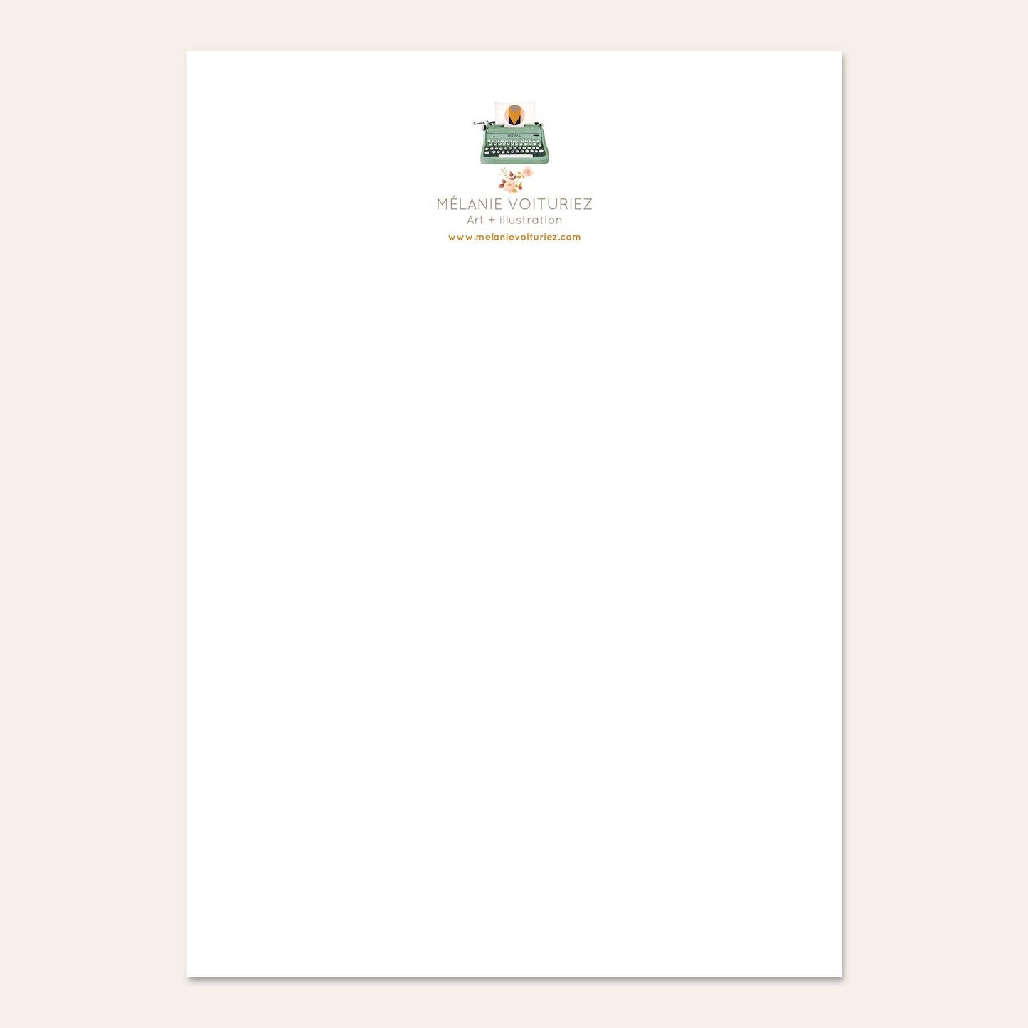 Affiche Automnale - MELANIE VOITURIEZ