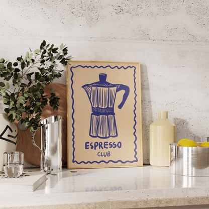 Affiche Espresso Club - STUDIO DOLCI