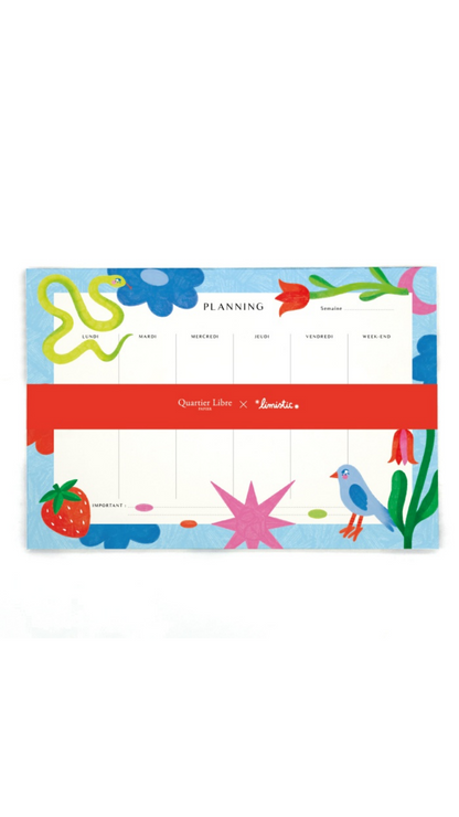 Semainier - QUARTIER LIBRE