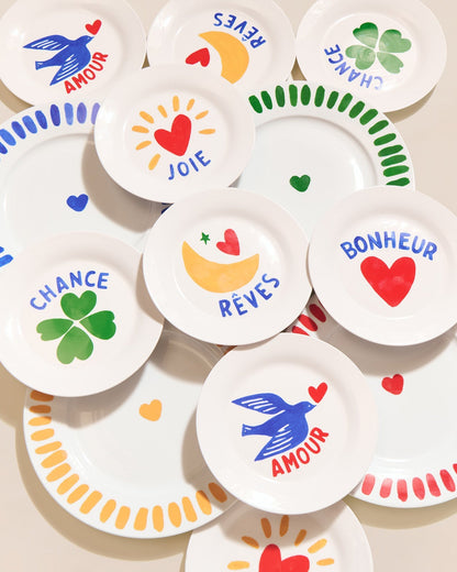 Assiette "rêves" - EMOI EMOI